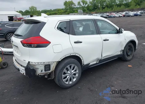 2017 Nissan Rogue S из США, поврежденный, VIN KNMAT2MVXHP561788